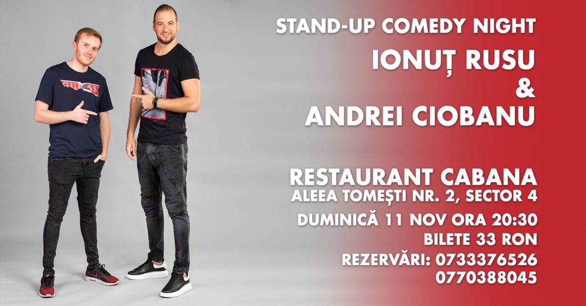 Bilete Stand Up Comedy Night Cu Rusu Andrei 11 Nov 18 Ora 20 30