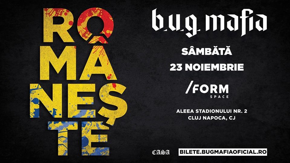 Imagini pentru concert bug mafia 23 nov