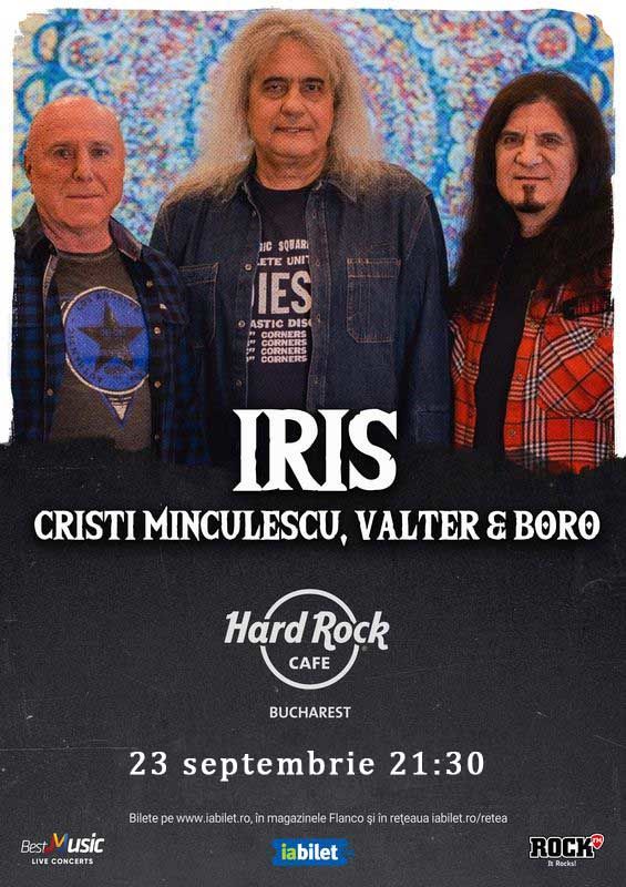 Bilete Concert Iris Cristi Minculescu Valter Si Boro Sep Ora