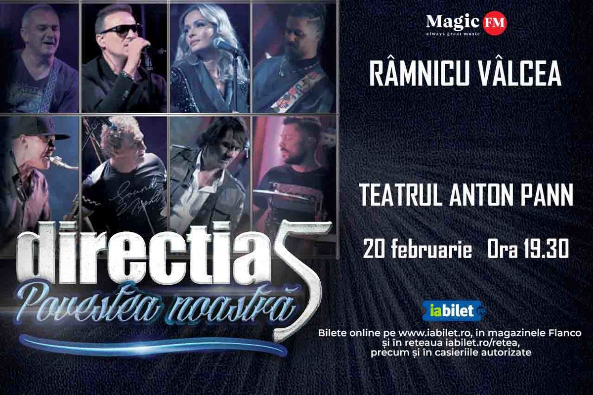 Bilete Ramnicu Valcea Concert Directia Povestea Noastra Feb