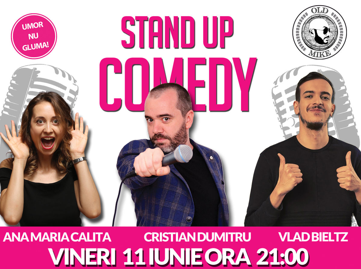 Bilete Stand Up Comedy Cu Calita Dumitru Si Bieltz 11 Iun 21 Ora