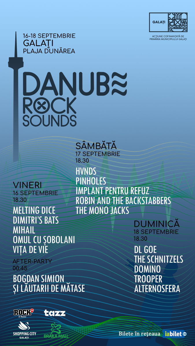 Bilete Danube Rock Sounds Sep Plaja Dun Rea