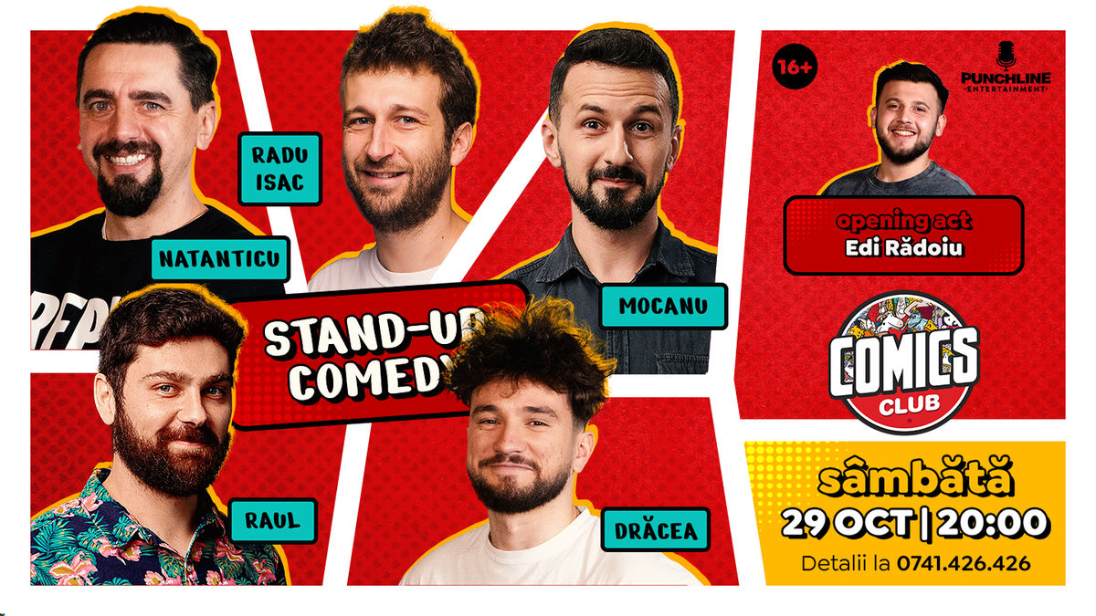 Bilete Stand Up Cu Radu Isac Natanticu Dracea Mocanu I Raul I