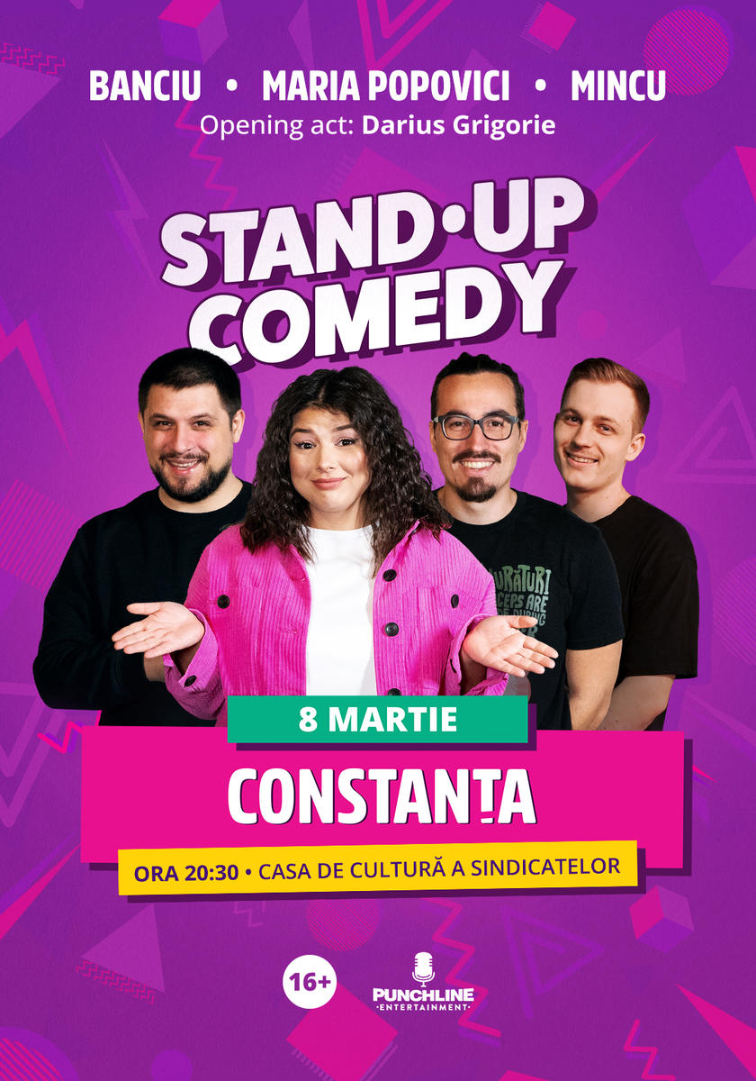 Bilete Constanta Stand Up Cu Maria Popovici Mincu I Banciu Late