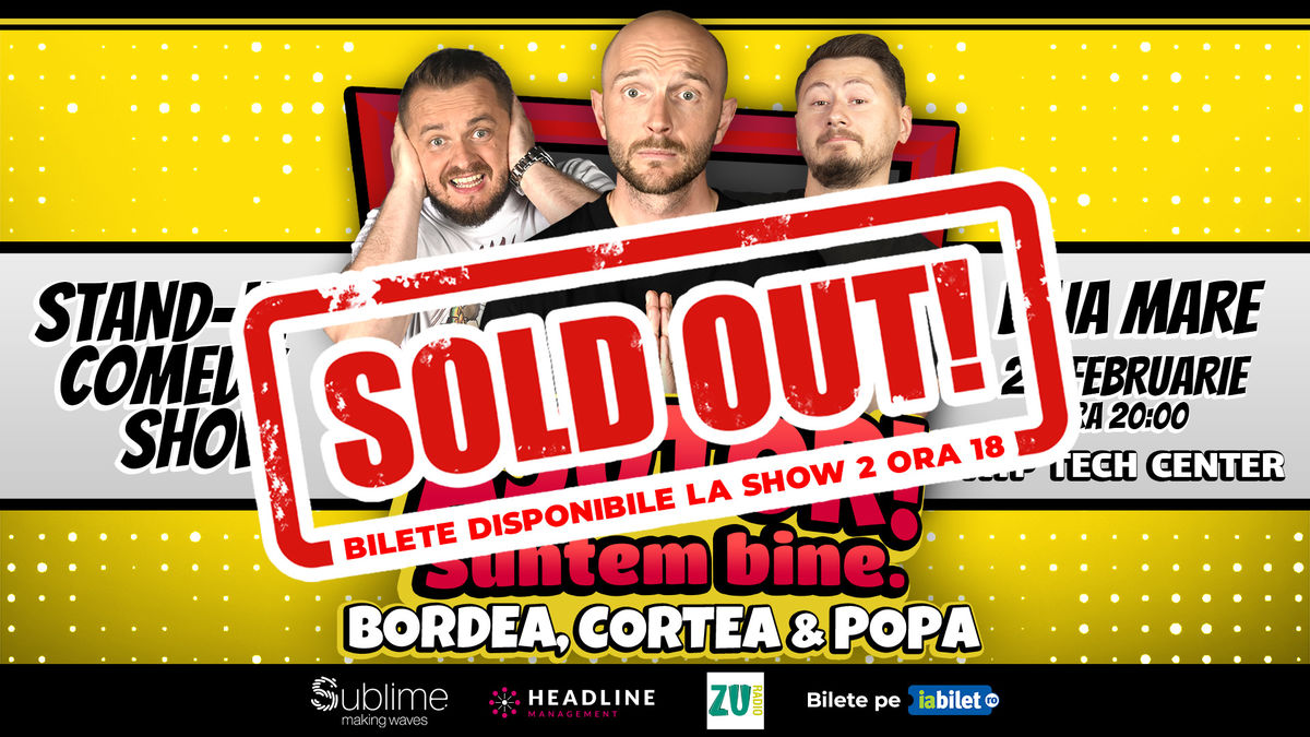 Bilete Baia Mare Stand Up Comedy Cu Bordea Cortea Si Claudiu Popa