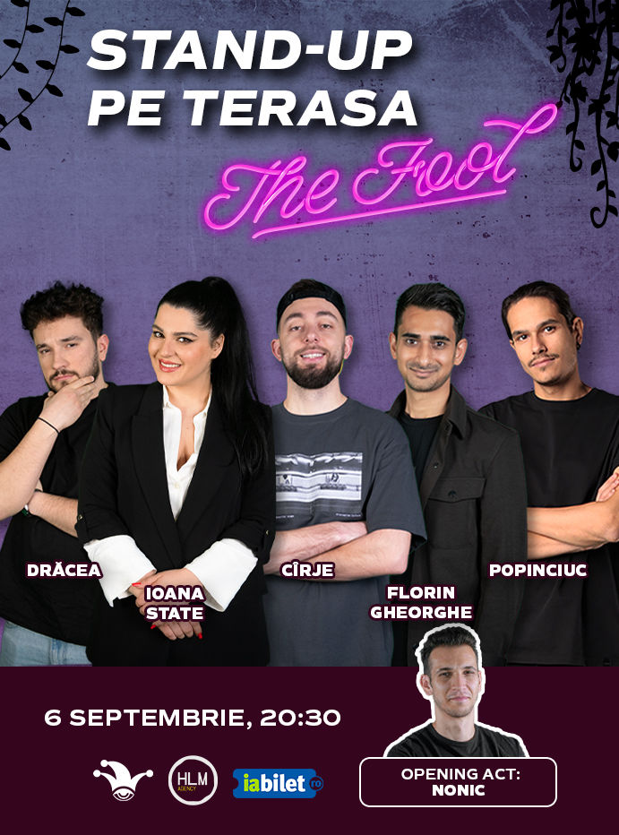 Bilete The Fool Stand Up Comedy Pe Teras Cu Ioana State Dr Cea