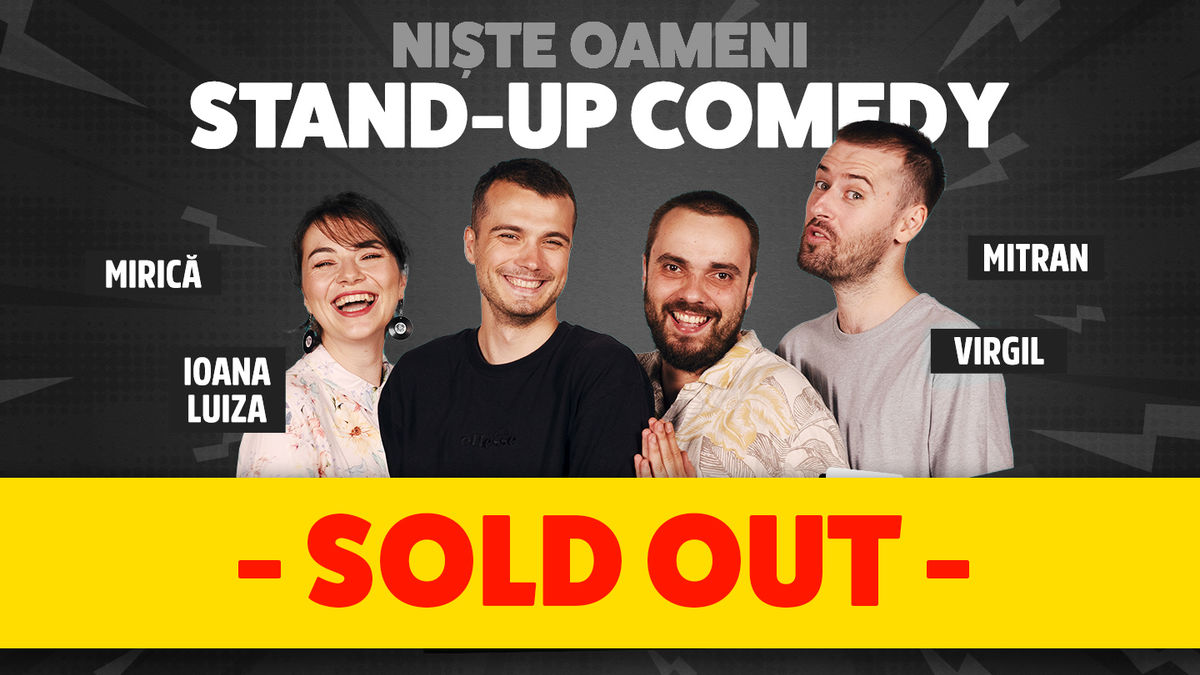 Bilete Sold Out Galati Stand Up Comedy Cu Ioana Luiza Mirica