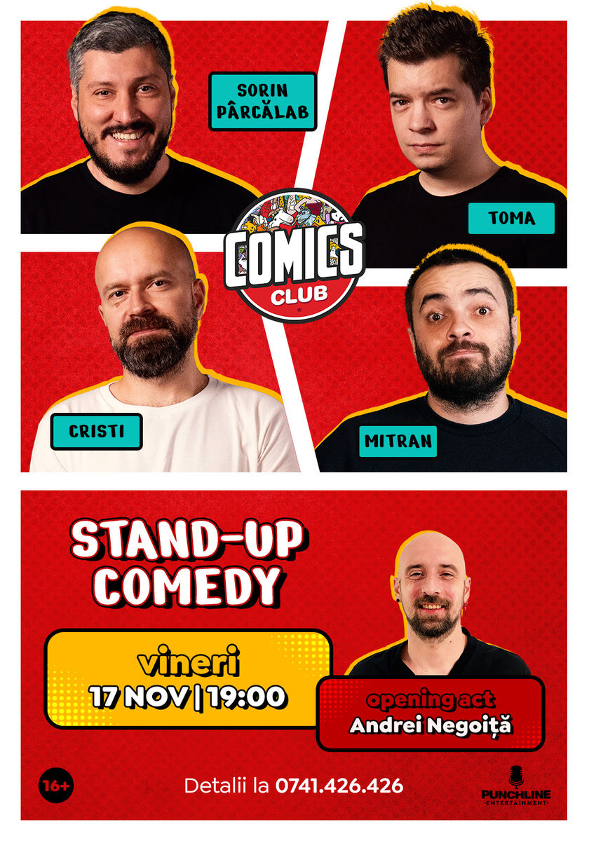 Bilete Stand Up Cu Cristi Toma Sorin I Mitran La Comicsclub