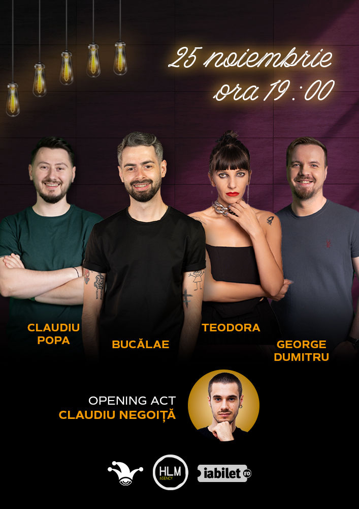 Bilete The Fool Stand up comedy cu Radu Bucălae Teodora Nedelcu