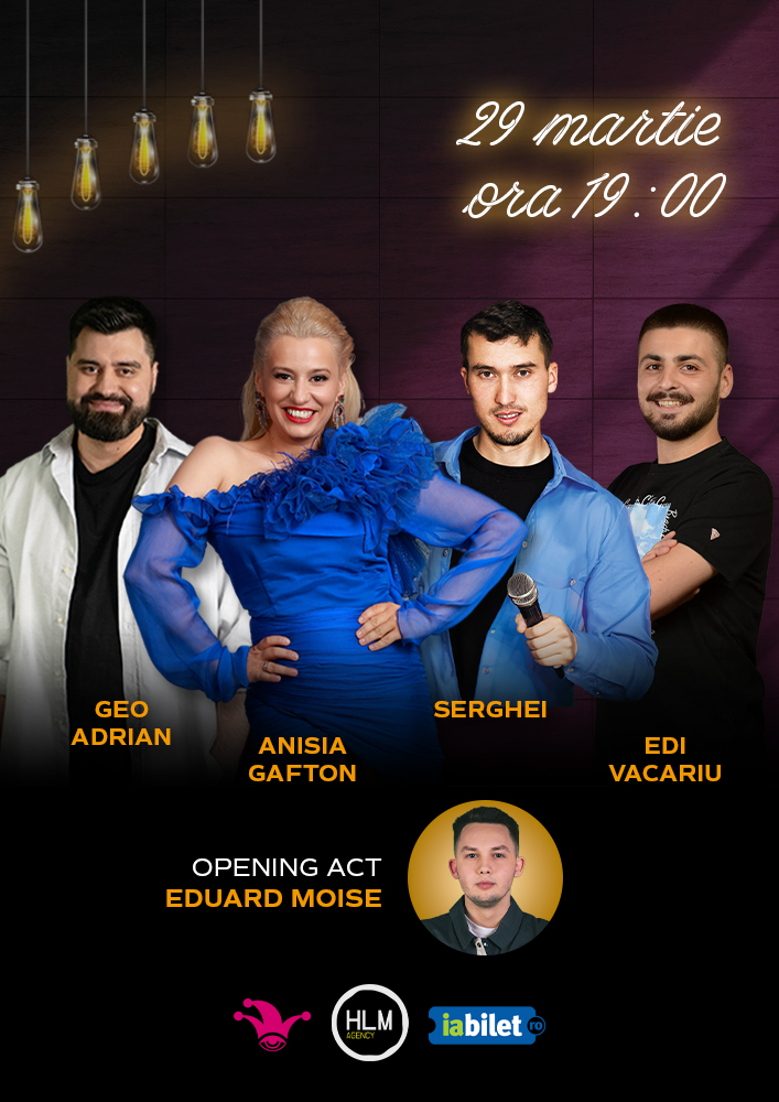 Bilete The Fool Stand Up Comedy Cu Geo Adrian Anisia Gafton Edi