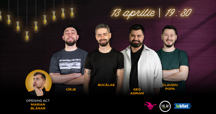 Bilete The Fool Stand up comedy cu Radu Bucălae Geo Adrian Claudiu