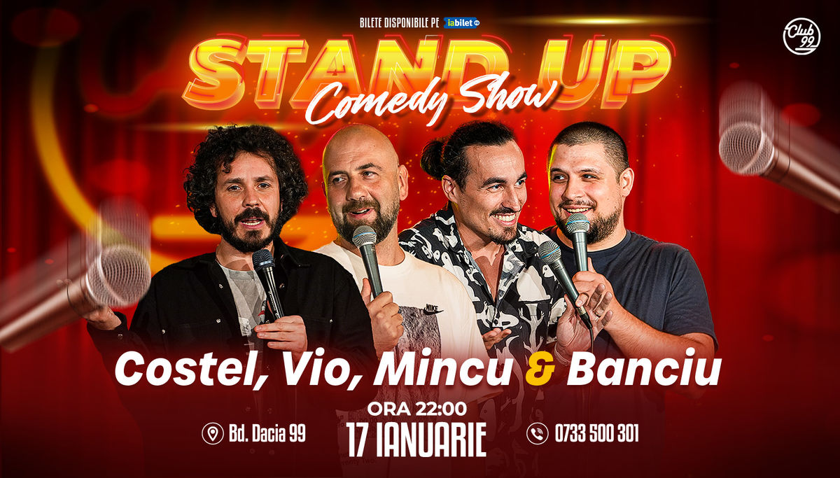 Bilete Stand Up Comedy Cu Costel Vio Mincu Banciu La Club 99 17