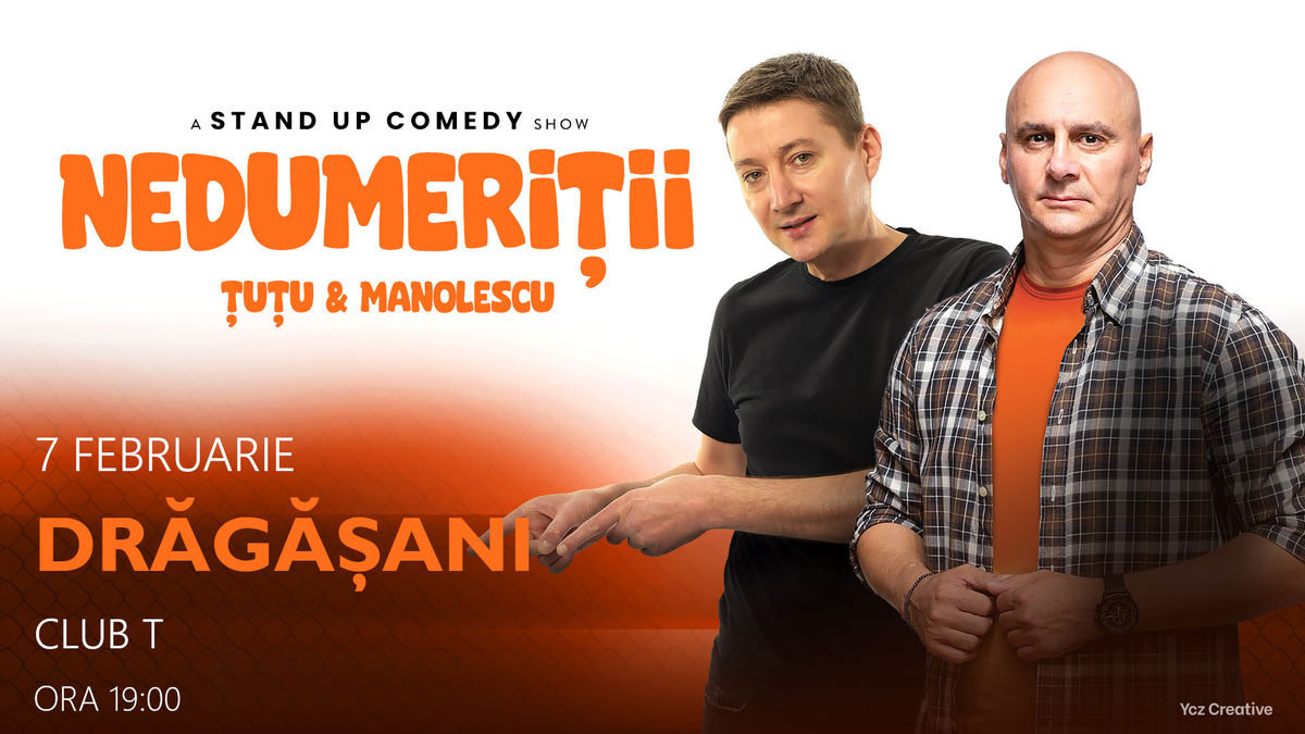 Bilete Dragasani Stand Up Comedy Dan Tutu Si Cristi Manolescu