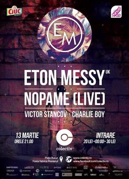 ETON MESSY [UK] | Nopame [live] | Victor Stancov | Charlie Boy
