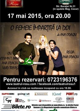 “O femeie impartita la doi”, de Ana Odagiu