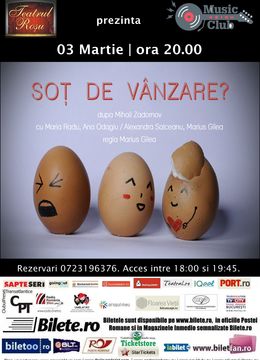 Teatrul Rosu: "Sot de vanzare"