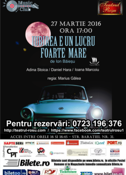 Teatrul Rosu: "Iubirea e un lucru foarte mare"