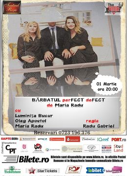 Teatrul Rosu:"Bărbatul perfect defect"