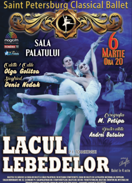 BALLET CLASSIQUE DE SAINT- PETERSBOURG - LACUL LEBEDELOR