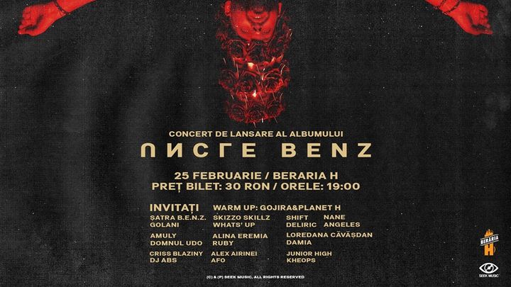 NOSFE - Concert de lansare al albumului UNCLE BENZ