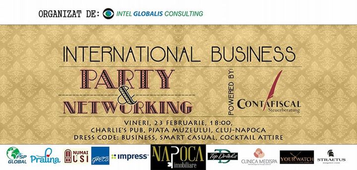 INTERNATIONAL BUSINESS Party & Networking