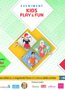 Eveniment KIDS PLAY&FUN  Teatru muzical, jocuri interactive și workshop dedicat mamei