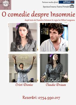 Teatrul Coquette: "O comedie despre insomnie"