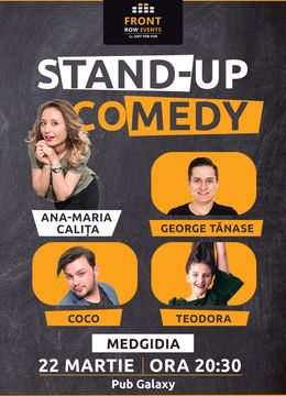 Medgidia: Stand-up comedy cu Ana-Maria, George, Coco si Teodora