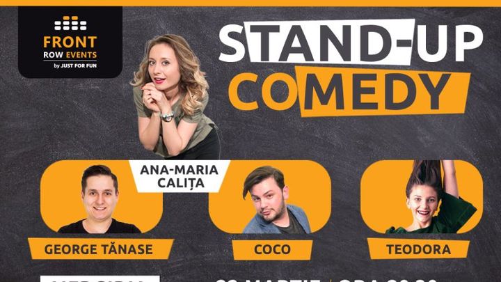 Medgidia: Stand-up comedy cu Ana-Maria, George, Coco si Teodora