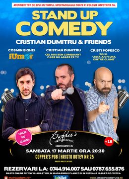 STAND-UP COMEDY BUCURESTI Sambata 17 Martie