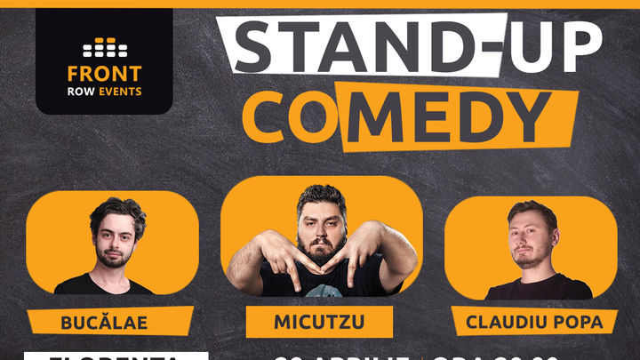 Florența: Stand-up comedy cu Micutzu, Bucălae & Claudiu Popa