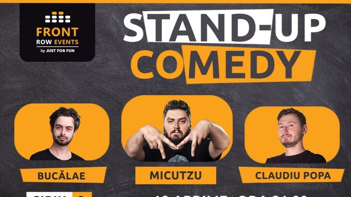 Sibiu: Stand-up comedy cu Micutzu, Bucălae & Claudiu Popa - Show 2