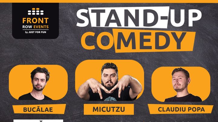 Cisnădie: Stand-up comedy cu Micutzu, Bucălae si Claudiu Popa