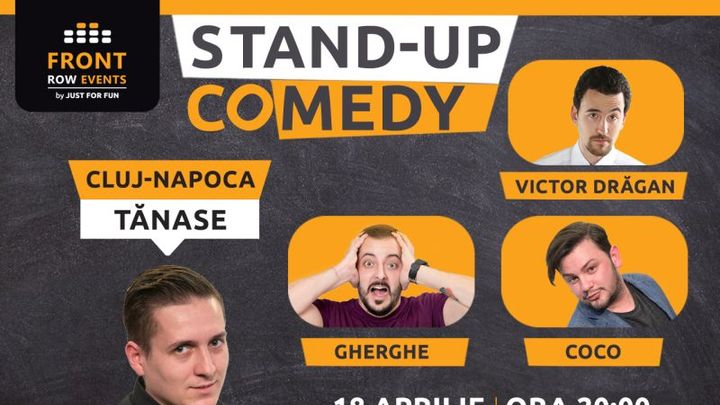 Cluj-Napoca: Stand-up comedy cu Tănase, Gherghe, Coco & Victor Drăgan