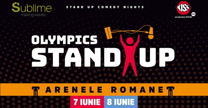 Abonamente Stand Up Olympics cu Badea, Bordea si Micutzu, Teo, Vio si Costel @ Arenele Romane