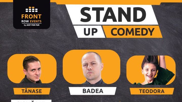 Cisnădie: Stand-up comedy cu Badea, Tănase & Teodora Nedelcu