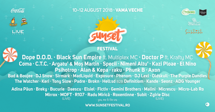 Sunset Festival 2018 - editia a VI -a 