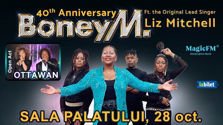 Boney M feat Liz Mitchell - 40th Anniversary ( opening act Ottawan )