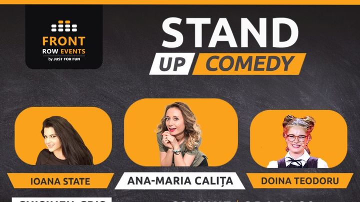 Chișineu-Criș:  Stand-up comedy - Girls Night cu Ana-Maria Calita, Doina Teodoru & Ioana State