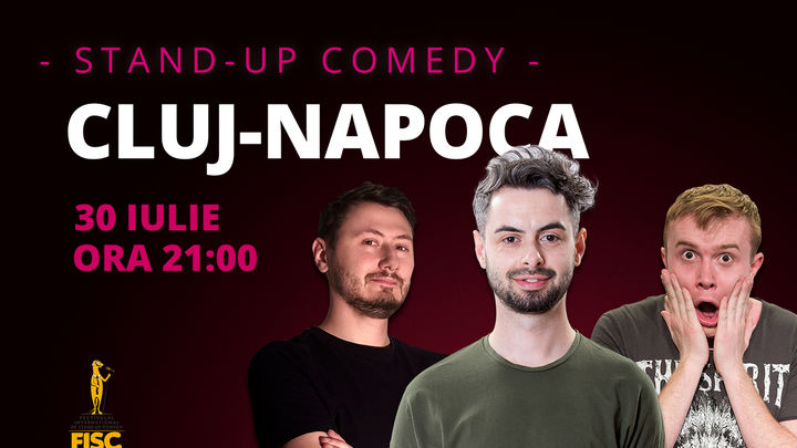 Cluj-Napoca: Stand-up comedy cu Radu Bucălae, Ionuț Rusu & Claudiu Popa