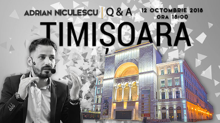 Adrian Niculescu, Q&A - Timișoara