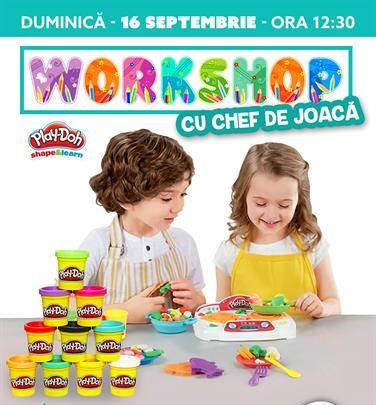 Workshop pentru copii: Play-Doh