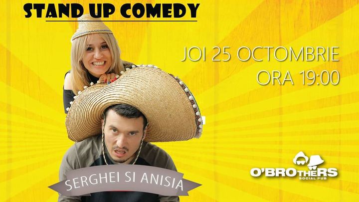 Stand up comedy Anisia și Serghei @Buzău