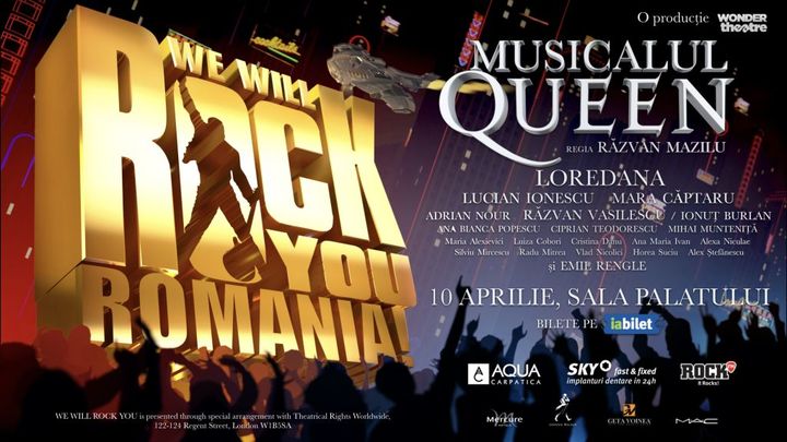 MAREA PREMIERA: Musicalul Queen: We Will Rock You