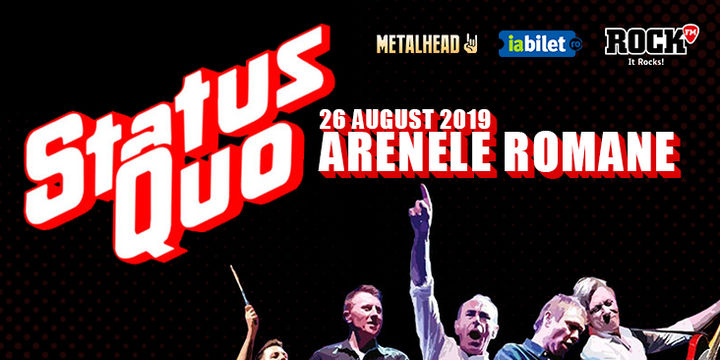 ANULAT - Status Quo, Compact, Cristi Minculescu, Valter si Boro la Arenele Romane