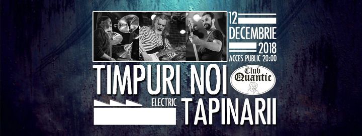 Concert Timpuri Noi (electric) vs Tapinarii live