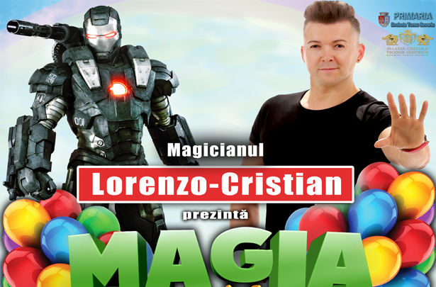 "Magia Copilariei”- Spectacol pentru copii, cu Magicianul Lorenzo-Cristian - Drobeta Turnu Severin