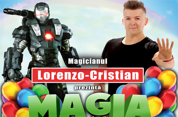 "Magia Copilariei”- Spectacol pentru copii, cu Magicianul Lorenzo-Cristian: Zalau