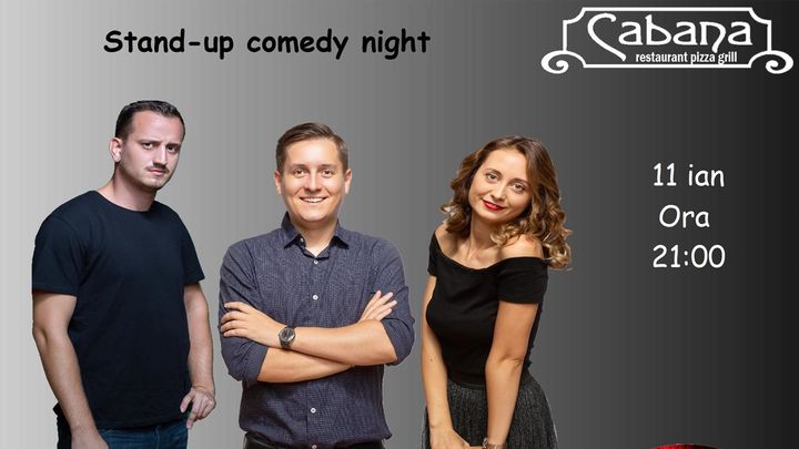 Stand Up Comedy cu George Tanase, Mane Voicu & Ana Maria Calita