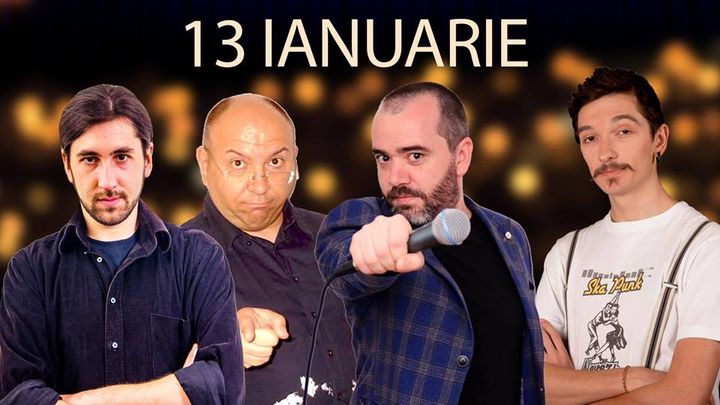 Stand-up Comedy cu Cosmin Bighei, Fulvio Balboni, Cristian Dumitru, George Bonea